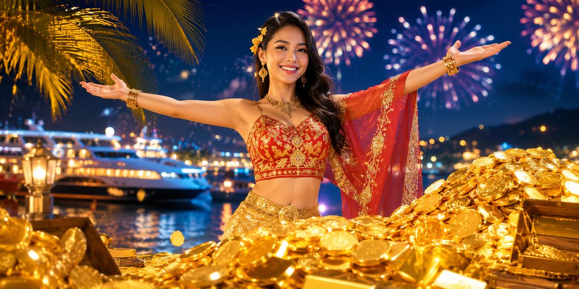 Hiburan kasino jackpot di Terengganu dengan suasana malam yang meriah